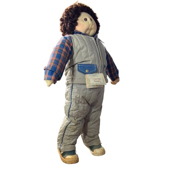 The Little People Soft Sculpture Victor Barry cabbage patch 1981 By Xavier Rober - Picture 2 of 16